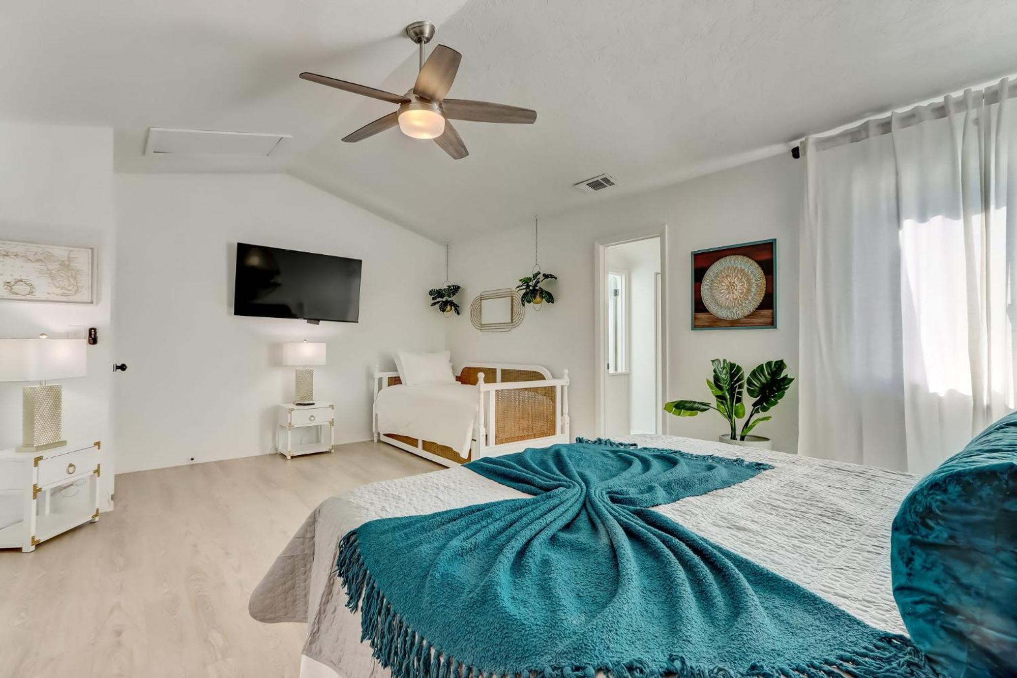 Classy Bohemian Beach Cabana- Close To Beach St. Augustine Exteriör bild