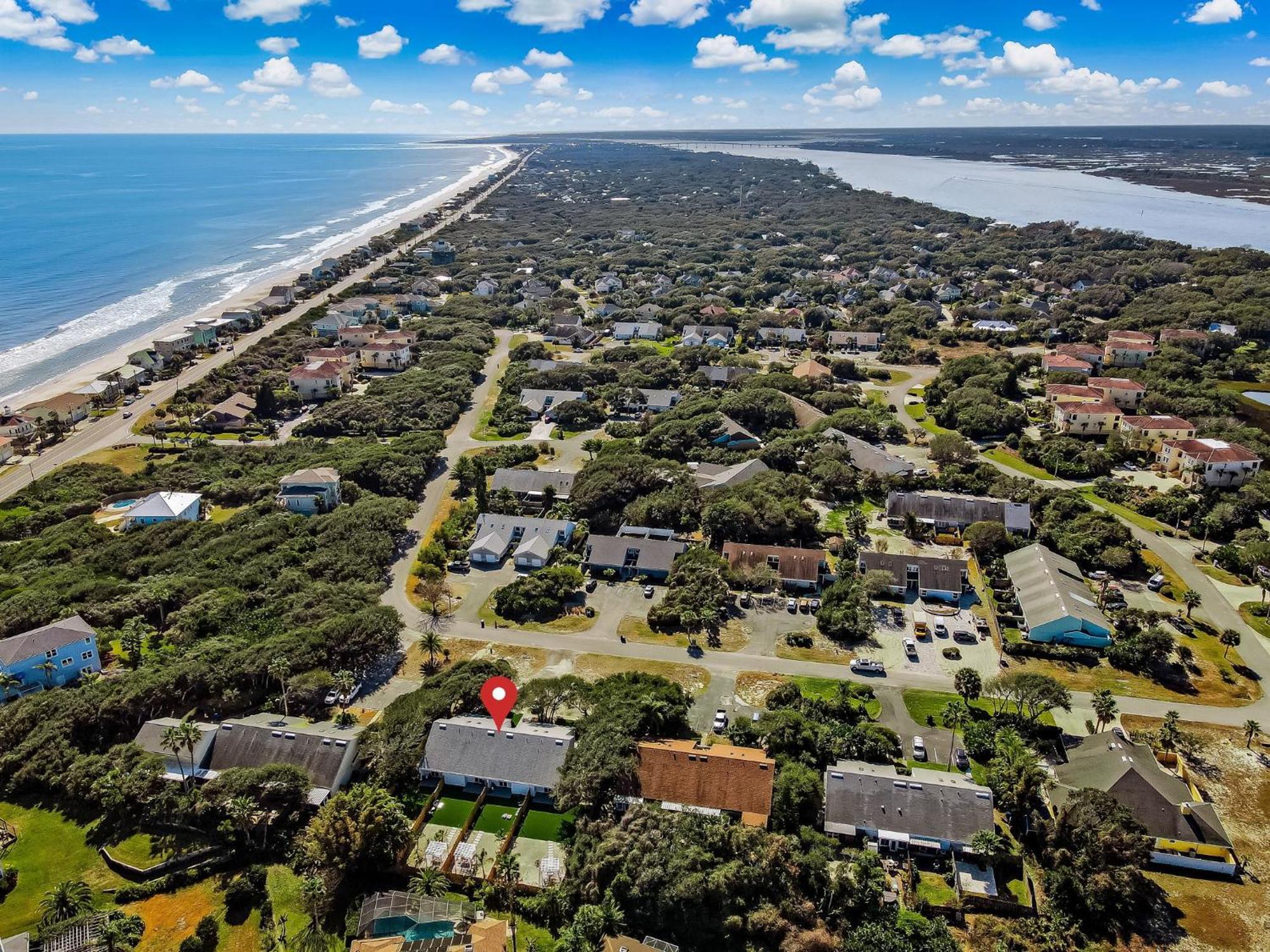 Classy Bohemian Beach Cabana- Close To Beach St. Augustine Exteriör bild