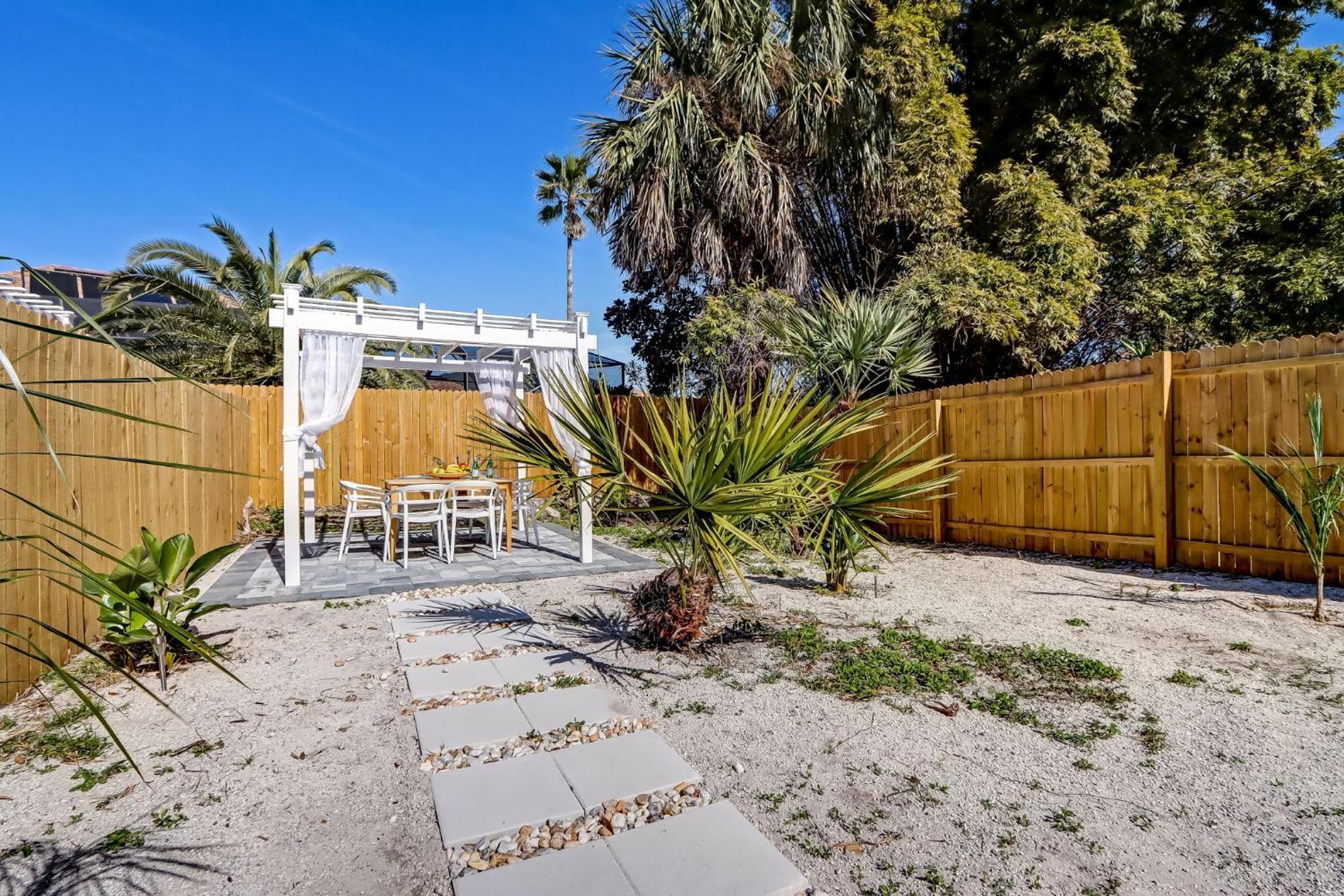 Classy Bohemian Beach Cabana- Close To Beach St. Augustine Exteriör bild